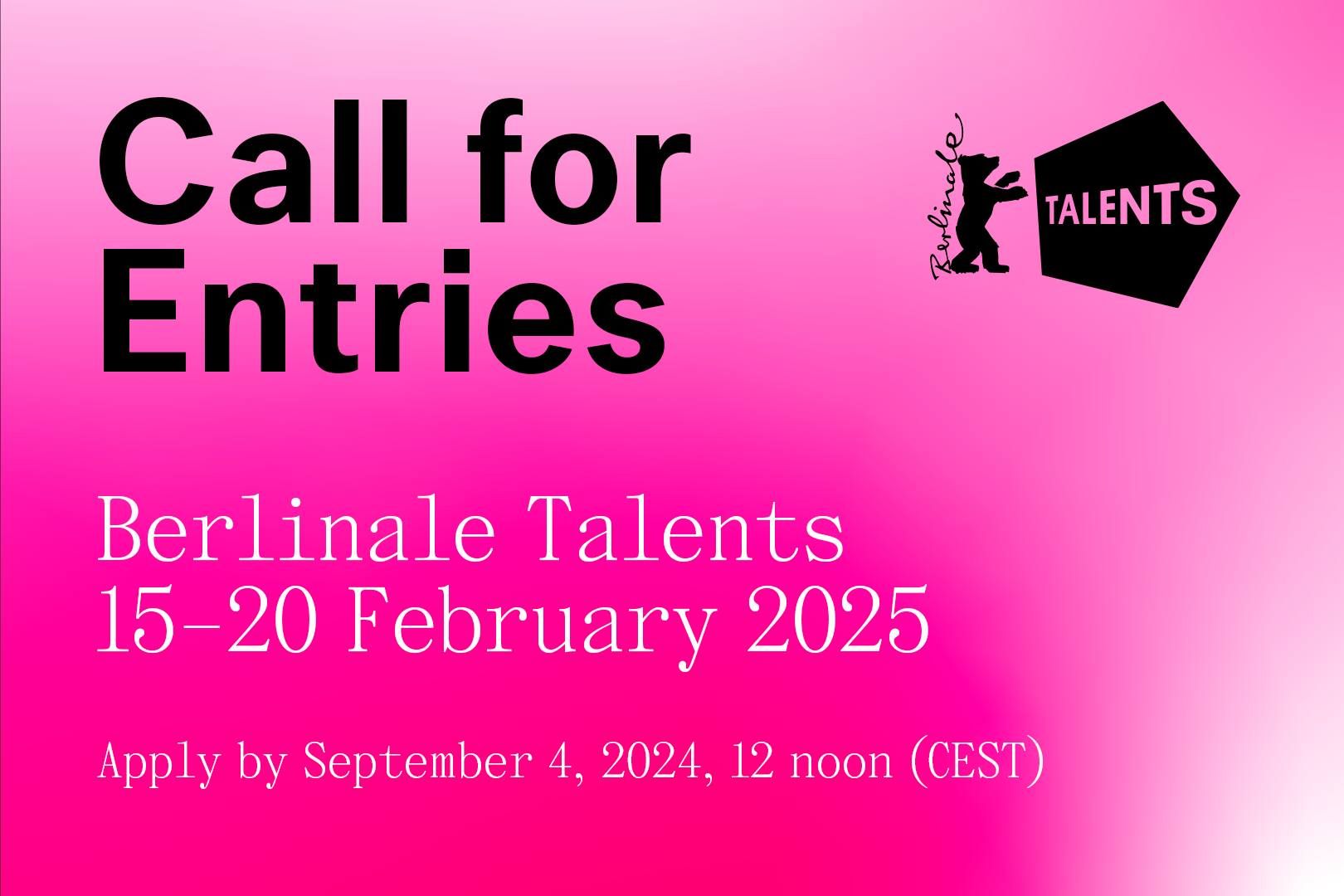 Berlinale Talents Call for Entries