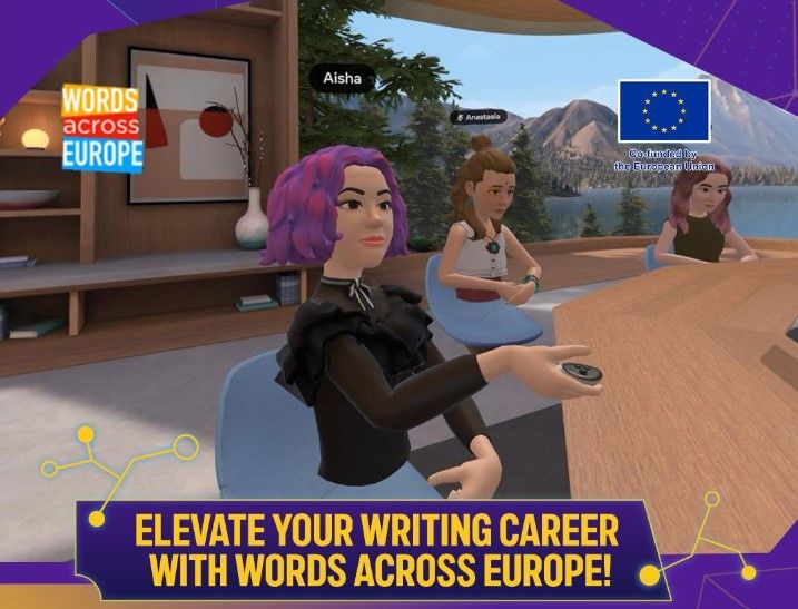 Words Across Europe Virtual Writing's room