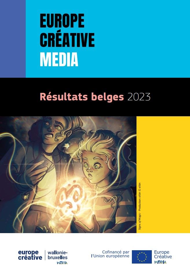 Europe Créative MEDIA - Résultats belges 2023