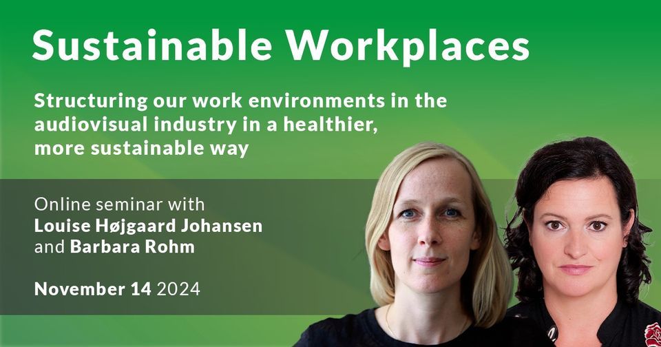 Erich Pommer Institut Sustainable Workplaces training